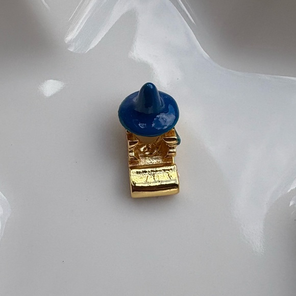 Peanuts Woodstock Halloween gold witch charm for Gnoce bracelet - Picture 5 of 6